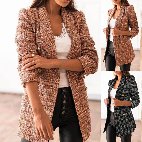 Manteau Élégant Automne Femme